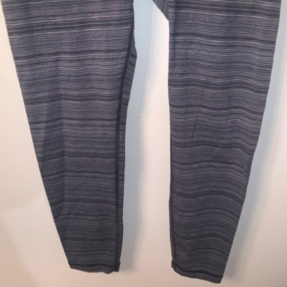 Lululemon High Times Pant *Luxtreme Cyber Stripe Deep Coal Black - Picture 7 of 7